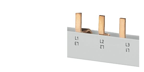 SIEMENS - Stiftsammelschiene 16mm2, 2-phasig, 5x 2PH, 270mm schneidbar