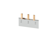 SIEMENS - Stiftsammelschiene 16mm2, 2-phasig, 14x 2PH, 392mm
