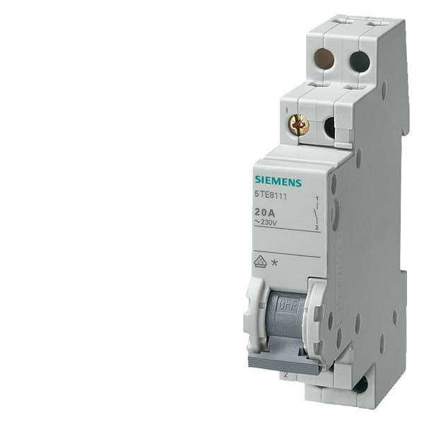 SIEMENS - Ein-Aus-Schalter 32A 3S+N Klemme 6mm2
