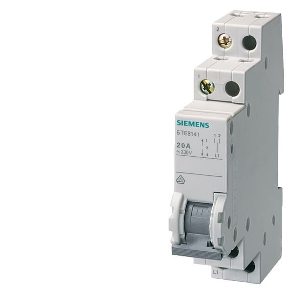 SIEMENS - Gruppenschalter 20A 2 Gruppen
