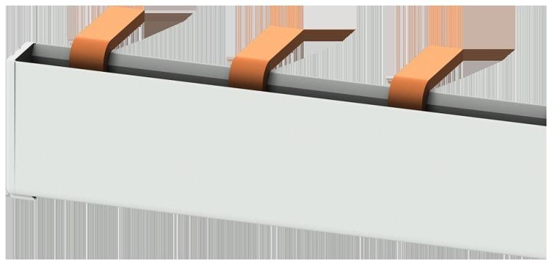 SIEMENS - Einphasenschiene 12TE 32A für Klemmen mit 6mm2, für diverse 5TE.. und 5TT 55