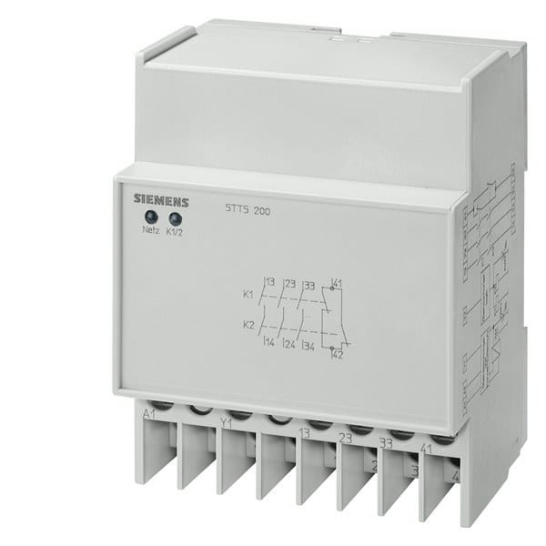 SIEMENS - NOT-AUS-Relais T55 230V 10A Einbautiefe 55mm