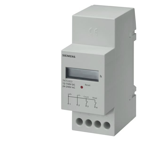 SIEMENS - elektronischer Zeitzähler DC 12-150V, 24-240V, 50Hz
