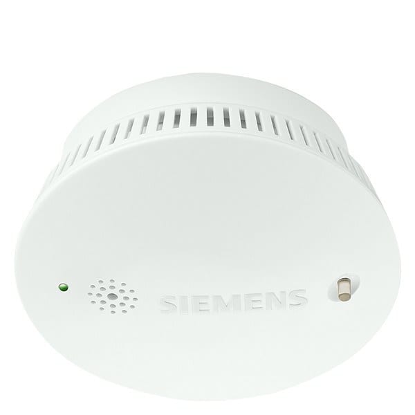 SIEMENS - DELTA reflex Rauchmelder, 230V betrieben inkl. 9V Pufferbatterie, vernetzbar,...