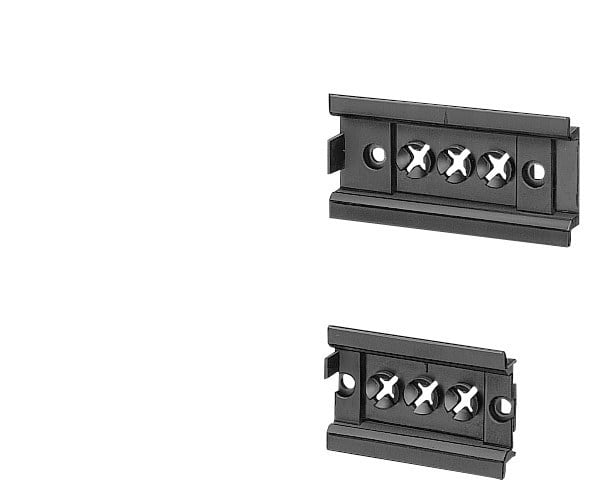 SIEMENS - Sammelschienensystem, Zubehör Schienenmittenabstand 40, 60mm Tragschiene 35mm