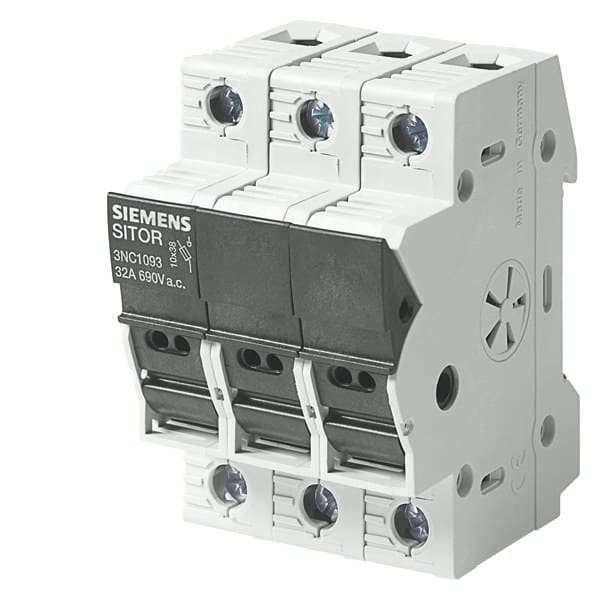 SIEMENS - SITOR Sicherungslastschalter- Schalter 10x 38, bis 32A, 690V AC, 3-polig