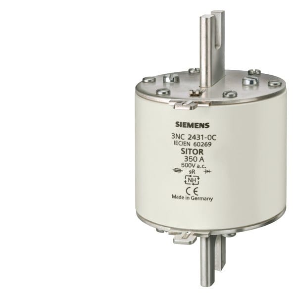SIEMENS - SITOR-Sicherungseinsatz, mit geschlitzten Messerkontakten, NH3, In: 250 A, gR