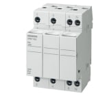 SIEMENS - SENTRON, Zylindersicherungshalter, 8x32 mm, 3P+N, In: 20 A, Un AC: 400 V
