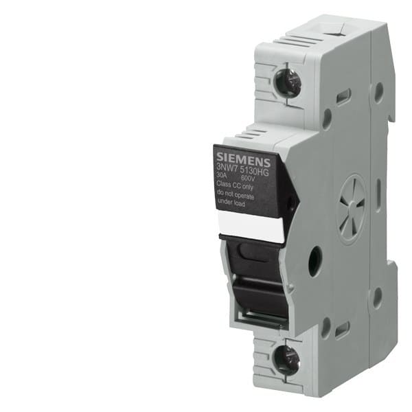 SIEMENS - SENTRON, Sicherungshalter, Class CC, 1-polig, In: 30 A, Un AC: 600 V