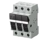 SIEMENS - SENTRON, Sicherungshalter, Class CC, 3-polig, In: 30 A, Un AC: 600 V