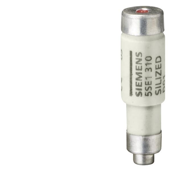 SIEMENS - NEOZED-Sicherungseinsatz, D01, 10 A, gR, Un AC: 400 V, Un DC: 250 V, SILIZED