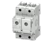 SIEMENS - MINIZED, Lasttrennschalter mit Sicherung, D02, 2-polig, In: 63 A, Un AC: 400 V