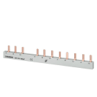 SIEMENS - Stiftsammelschiene 10mm2, 3-phasig, 1x (3PH+(N) + 8x 1PH, 210mm