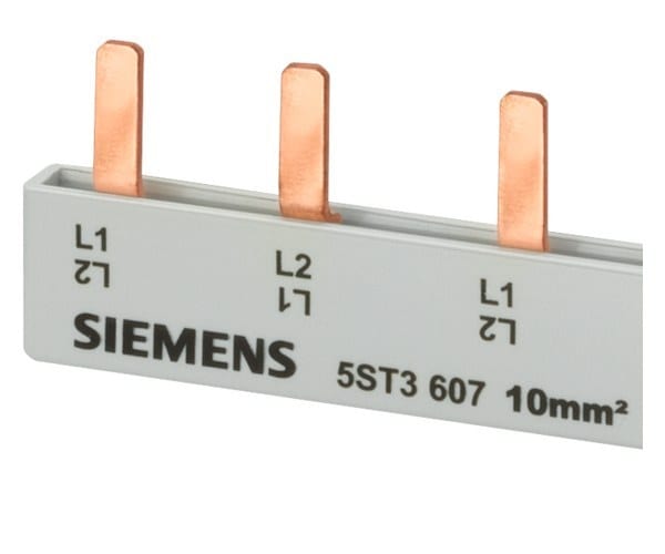 SIEMENS - Stiftsammelschiene 16mm2, Sortiment mit: 20x 5ST3643+10x 5ST3644