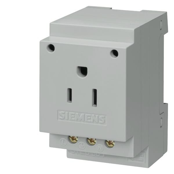 SIEMENS - Steckdose 15A/AC 125V nach IEC 60083, UL Ausführung Typ NEMA