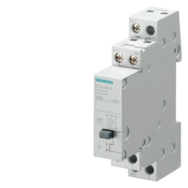 SIEMENS - Schaltrelais mit 4 Schließern Kontakt für AC 230V 16A Ansteuerung AC 24V