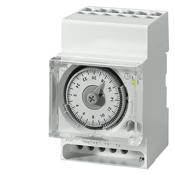 SIEMENS - Synchron-Schaltuhr Woche 1 Wechsler 230V/50Hz 3TE