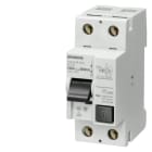 SIEMENS - FI-Schutzschalter, 2-polig, Typ A, In: 125 A, 30 mA, Un AC: 230 V