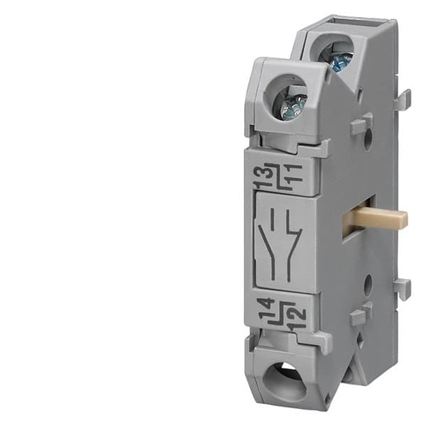 SIEMENS - Hilfsschalter, 1S+1Ö, mit vergoldeten Kontakten, Zubehör