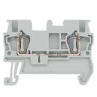 SIEMENS - Durchgangsklemme mit Zugfederanschluss, Querschnitt: 0,14-1,5mm2, Breite: 4,2mm