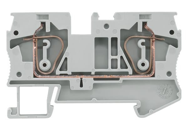 SIEMENS - Durchgangsklemme mit Zugfederanschluss, Querschnitt: 0,5-6mm2, Breite: 8,2mm