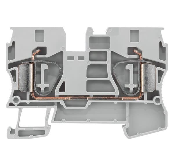 SIEMENS - Durchgangsklemme mit Zugfederanschluss, Querschnitt: 1,5-10mm2, Breite: 10mm