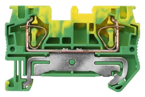SIEMENS - Schutzleiterklemmen mit Zugfederanschluss, Querschnitt: 0,5-4mm2, Breite: 6,2mm