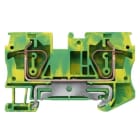 SIEMENS - Schutzleiterklemme mit Zugfederanschluss, Querschnitt: 0,5-6mm2, Breite: 8,2mm