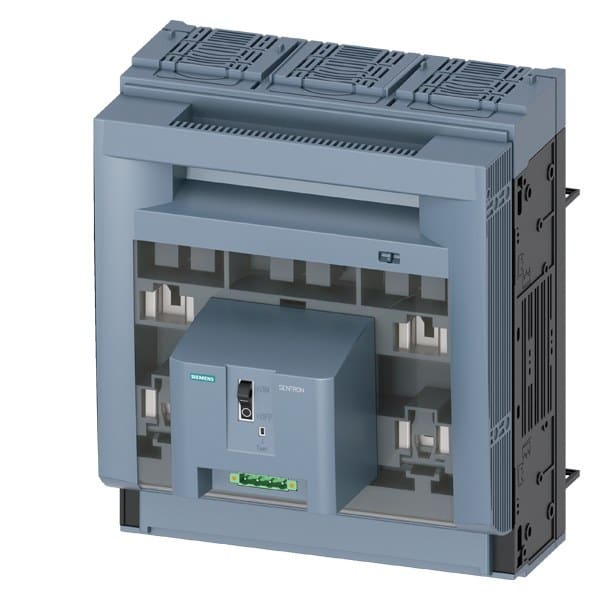 SIEMENS - SENTRON, Sicherungslasttrennschalter 3NP1, 3-polig, NH3, 630 A