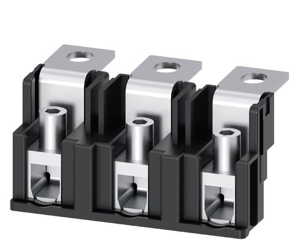 SIEMENS - Anschlussbaustein, mit Rahmenklemme 6 - 70 mm2, für Baugröße NH00, 32 mm