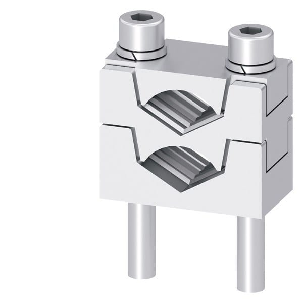SIEMENS - Prismenklemme doppelt 2x 150 - 185mm2, für Baugröße NH3 mit Schraubanschluss