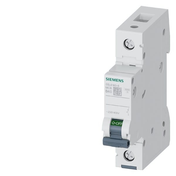 SIEMENS - Leitungsschutzschalter 230/400V 6kA, 1-polig, B, 40A