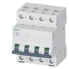 SIEMENS - Leitungsschutzschalter 400V 6kA, 4-polig, C, 50A