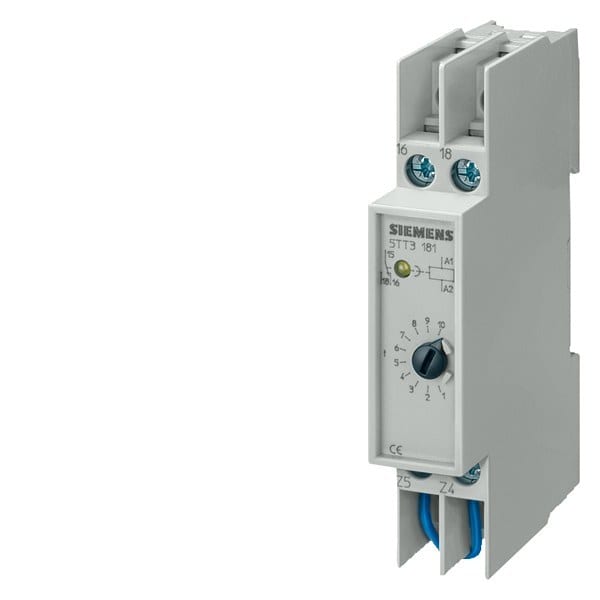 SIEMENS - Verzögerungszeitschalter T55 AC 230V 10A 1W mit Klarsichtkappe