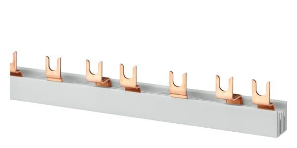 SIEMENS - Drehstrom-Sammelschiene Gabelschuhausführung, 1000mm für NEOZED-Sicherungssockel