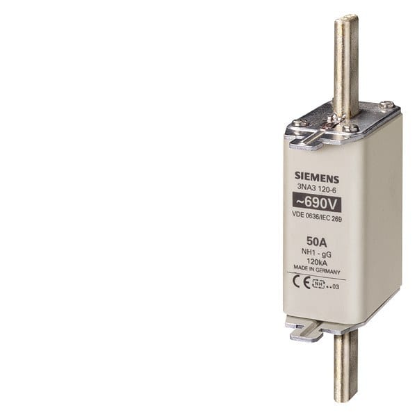 SIEMENS - NH-Sicherungseinsatz, NH1, In: 80 A, gG, Un AC: 690 V, Un DC: 440 V