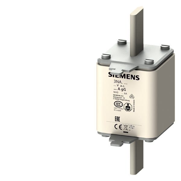 SIEMENS - NH-Sicherungseinsatz, NH3, In: 400 A, gG, Un AC: 500 V, Un DC: 440 V