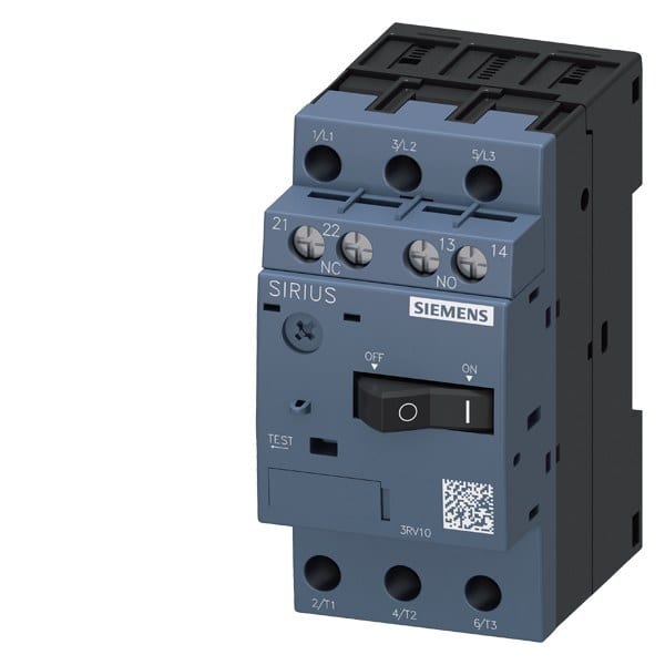 SIEMENS - Leistungsschalter, S00, Motorschutz, Class 10, A-ausl. 0,45-0,63A, N-ausl. 8,2A