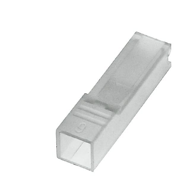SIEMENS - Isolierhülse für Flachstecker, 2,8x0,8mm, von vorne aufsteckbar