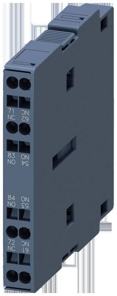 SIEMENS - Hilfsschalter 1S+1Ö, DIN EN50012, 10mm, Bgr. S3-S12 für Motorschütze, 2pol.