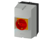 SIEMENS - Aluguss-Aufbaugeh. IP65, Einbaubreite 72mm, PE-Klemme