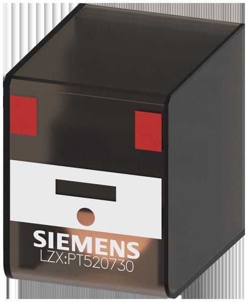 SIEMENS - Steckrelais, 4 Wechsler, ohne Testbügel, AC 230 V, auch für LZS-Sockel