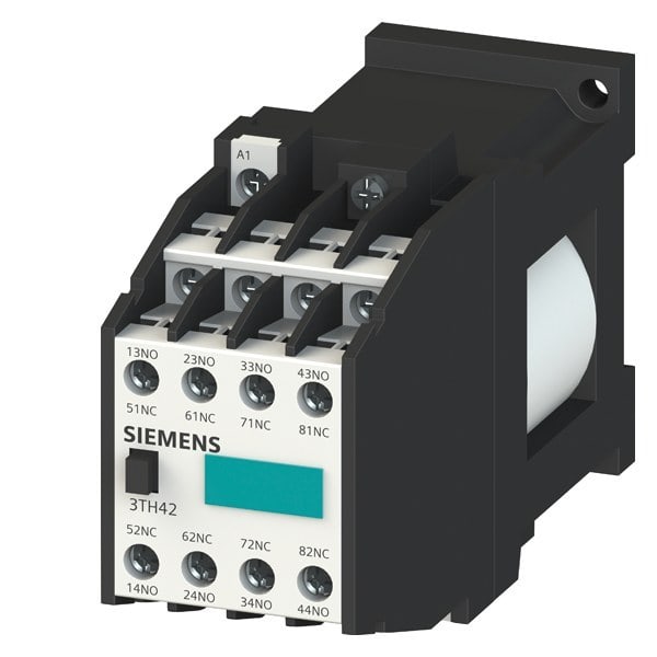 SIEMENS - Hilfsschütz 44E, 4NO+4NC, DC-Bet., DC220V