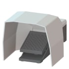 SIEMENS - Fußtaster Leitungseinführung M20x1,5 IP65, 2S+2Ö, Schutzhaube