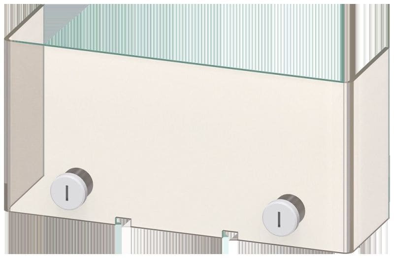 SIEMENS - Klemmenabdeckung für Wandler 3UF18 68-3G und für Schützanbau 3TF69 aus 2 Klemmen
