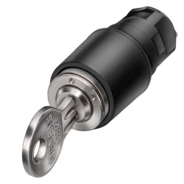 SIEMENS - Schlüsselschalter CES, 16mm, rund Kunststoff