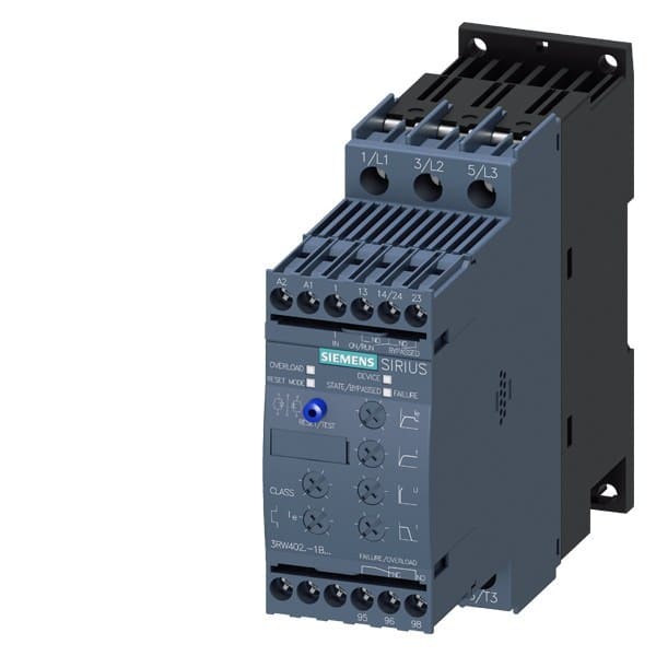 SIEMENS - Sanftstarter S0, 32A, 15kW/400V, 40 Grad, AC200-480V, AC/DC110-230V