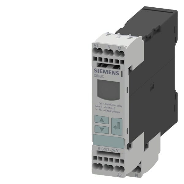 SIEMENS - Digitales Überwachungsrelais Spannungsüberwachung, 22.5mm von 0.1-60V AC/DC