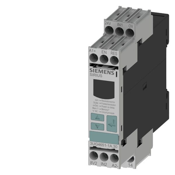 SIEMENS - Digitales Überwachungsrelais Drehzahlüberwachung 0,1-2200 r/min