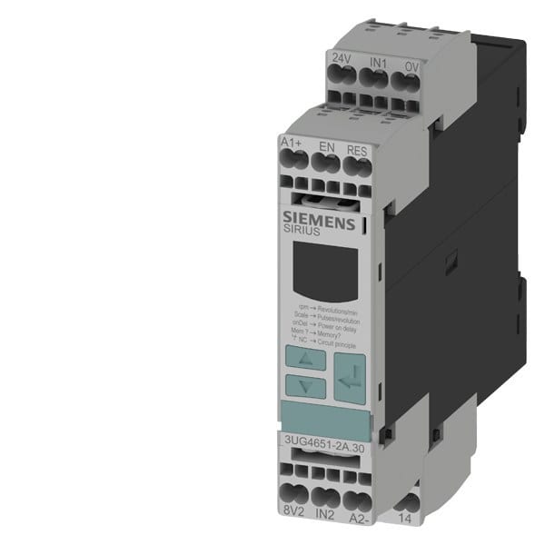 SIEMENS - Digitales Überwachungsrelais Drehzahlüberwachung 0,1-2200 r/min